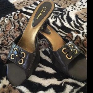 Cole Haan Kitten Heel Sandals..NWOT